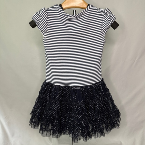 Nautical three layer Tu-Tu dress 4T - Picture 2 of 10